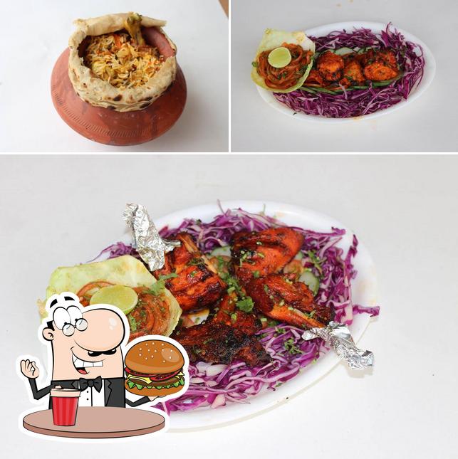 Get a burger at Tandoori Nation