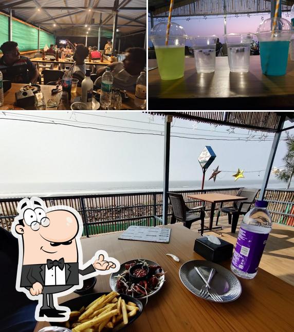 Among different things one can find interior and beverage at The upper deck restaurant