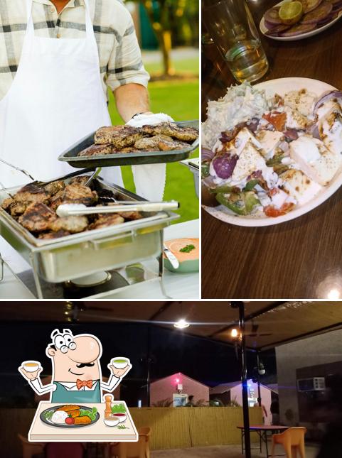 The restaurant's food and interior
