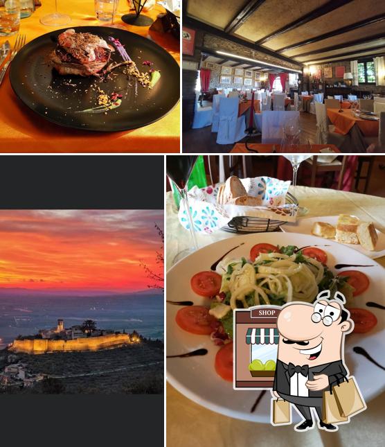 Goditi la vista dagli esterni di Ristorante Le Casaline