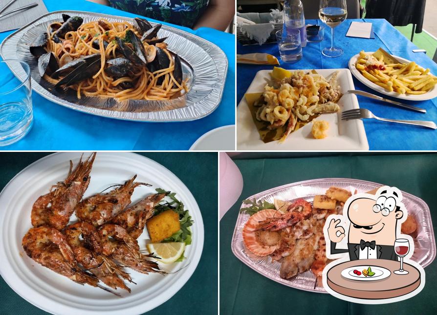 Platti al Sapori di mare - Gastronomia primi piatti fritto mix Aperitivo