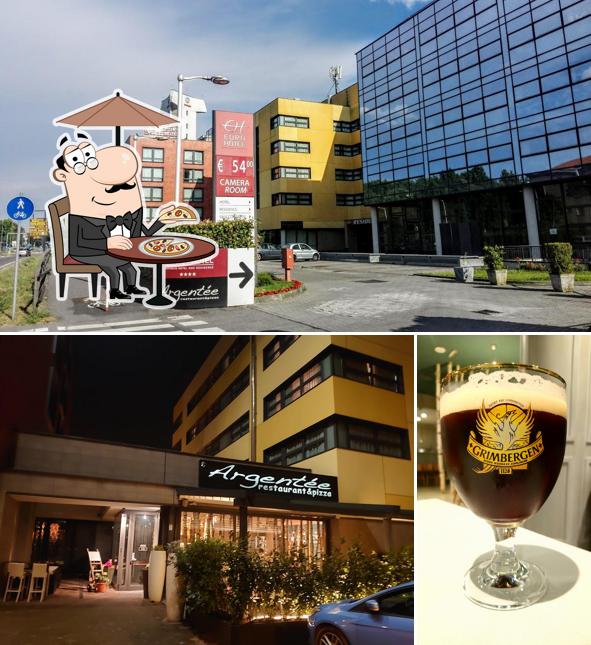 Questa è la foto che raffigura la esterno e birra di Ristorante Argentèe