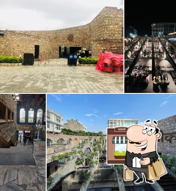 Check out how Sultanat Cafe Fort Jaipur looks outside