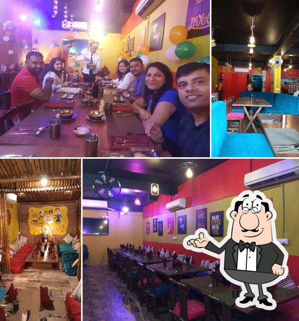 Check out how The Dhaba looks inside
