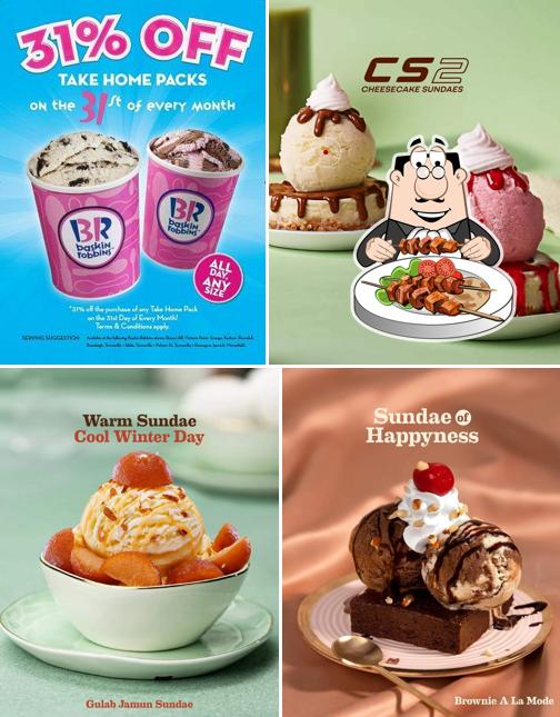 Food at Baskin Robbins
