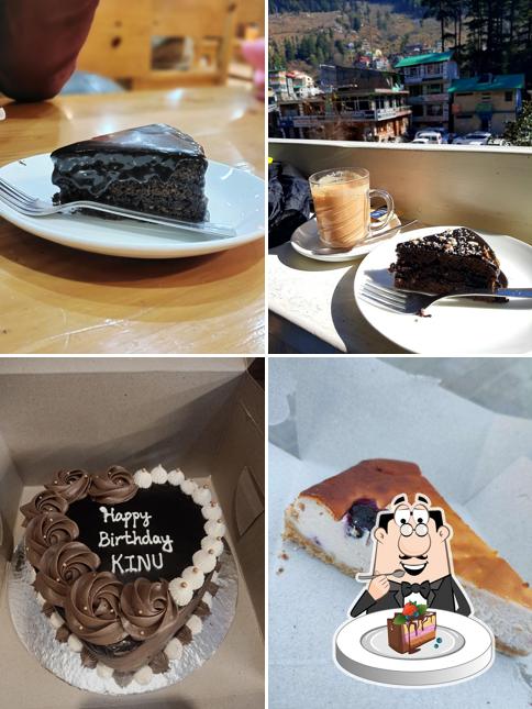 Chocolate cake at Dana Coffee House and German Bakery