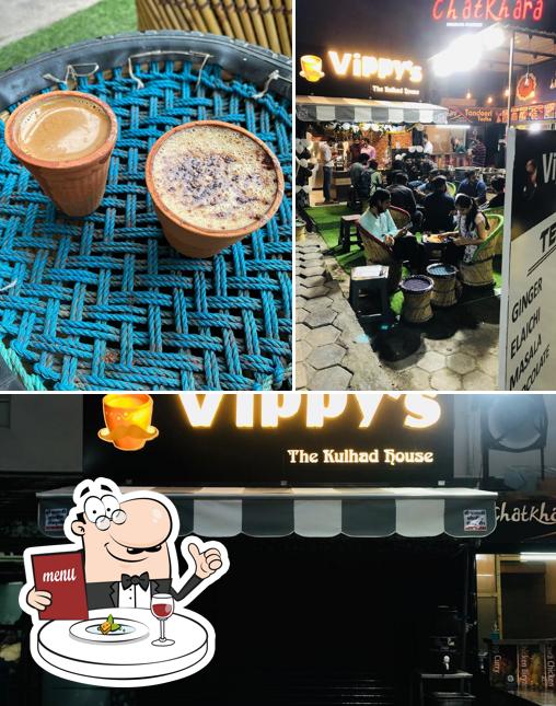 Among various things one can find food and exterior at Vippy's : The Kulhad House