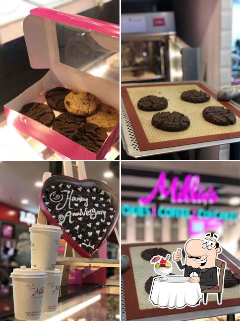 Millie's Cookies offers a number of desserts