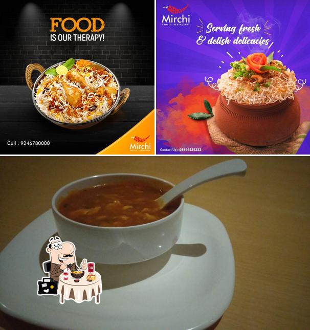 Meals at Mirchi Restaurant