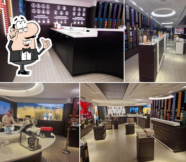 Gli interni di Nespresso Boutique