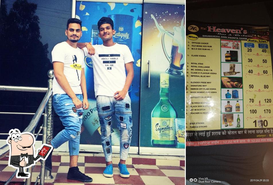 Look at the image of Blue Heaven Bar