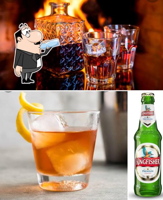 Try a drink from the menu