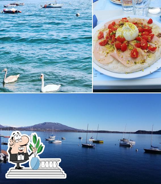 Dai un’occhiata alla immagine che raffigura la esterno e cibo di Bar La Spiaggetta