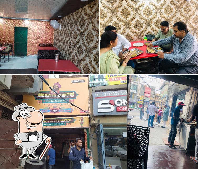 This is the photo displaying exterior and interior at AMBARSARI KULCHA JUNCTION