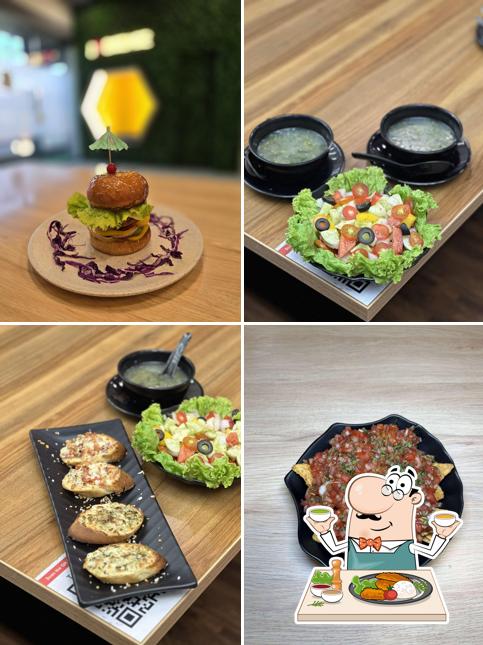 Meals at Diceage Cafe