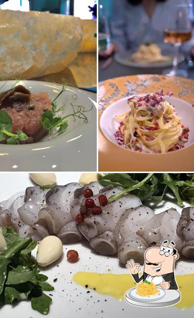 Spaghetti alla carbonara al Madrèpora, Seafood&Relax