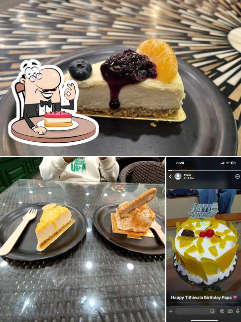 Cheesecake at Oberai Bakers & Cafe