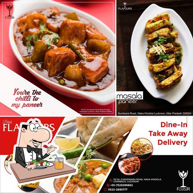Food at Petal Flavours