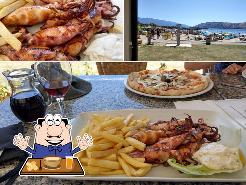 La immagine di cibo e esterno da Santa Marija