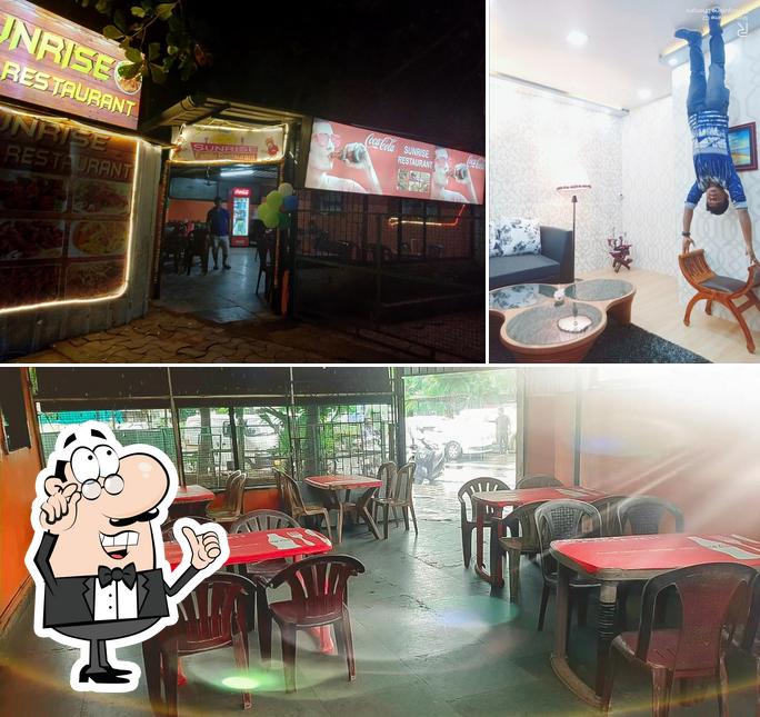 The interior of Sunrise Restaurant