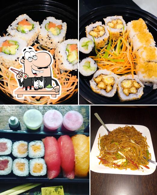 At Sushiya, you can try sushi