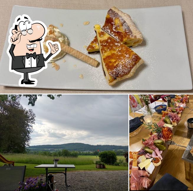 La foto di interni e cibo da Traube