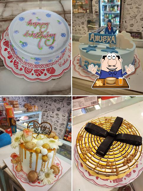 Food at Cakes and bakes