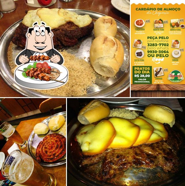 Comida em Choperia Cruz de Malta