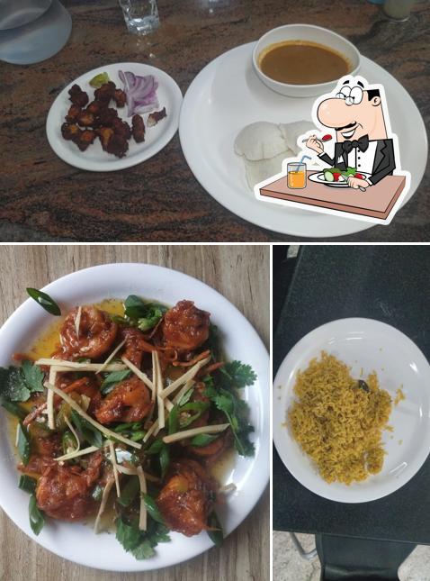 Food at Deep Marine Sea Food Restaurant and Deep Sea Proteins Fresh Sea Fish