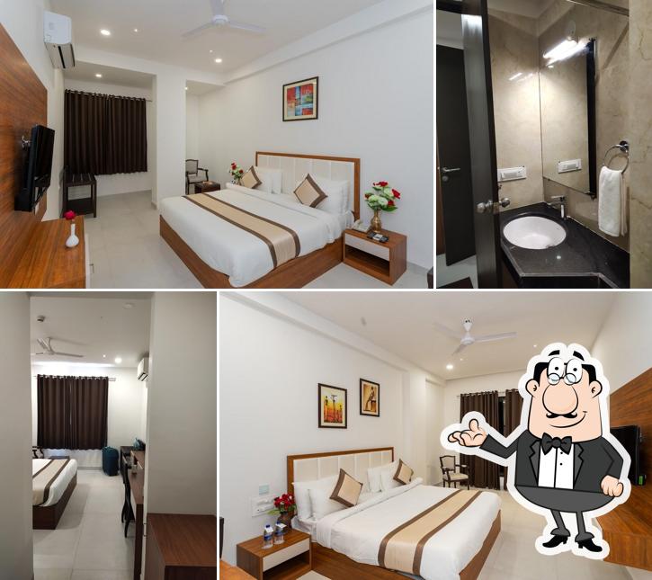 The interior of Hotel Siddhartha Inn