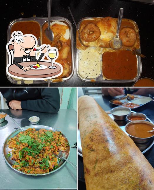 MADRAS CAFE is distinguished by food and dining table