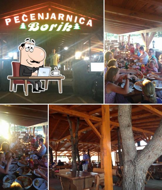Gli interni di Pecenjarnica Borik