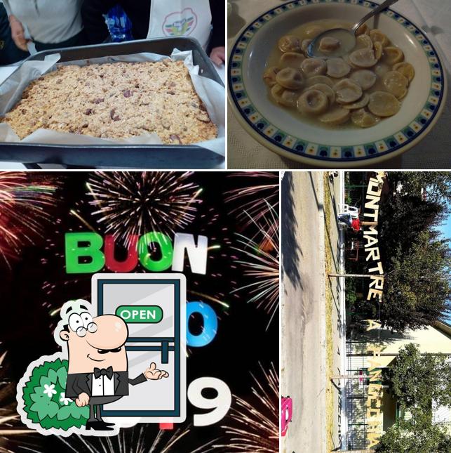 Questa è la foto che raffigura la esterno e cibo di Circolo Il Ciclone