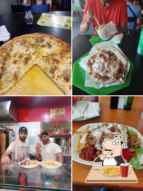 Patatine fritte al Afghani Kebab Di Hotak Jansher