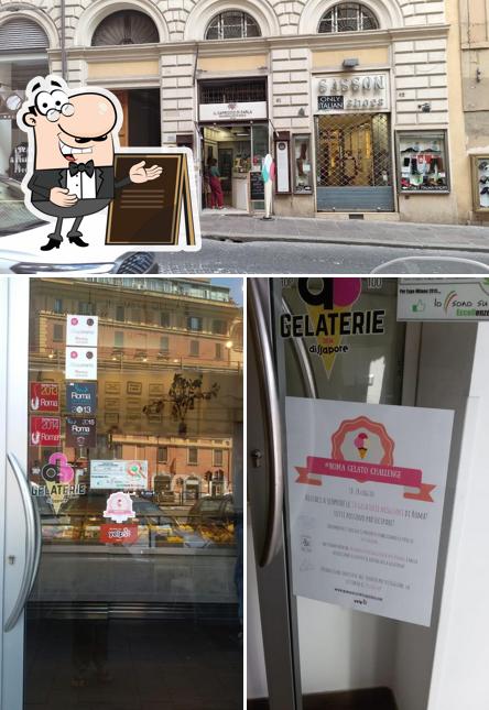 Gli esterni di Gelateria Artigianale Il Capriccio di Carla Roma Pigneto