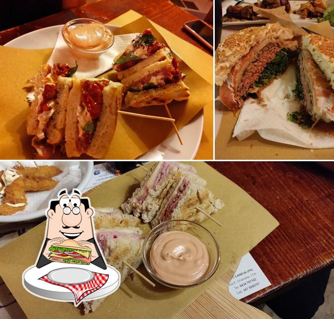 Club sandwich al German Pub