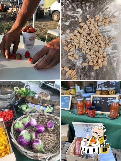 Cibo al La Radice Agritur - Orto Giardino con Camere e Ristoro