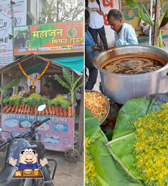 Food at Mahajan Misal House