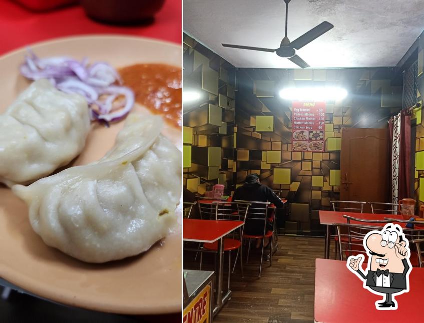 The interior of Mahi Momos Centre
