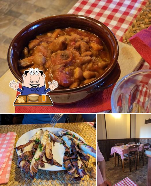 La immagine di cibo e interni da Osteria Mazzalupetta