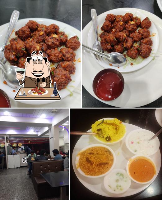 Pick meat dishes at Sai Brundavan Pure Veg Hotel