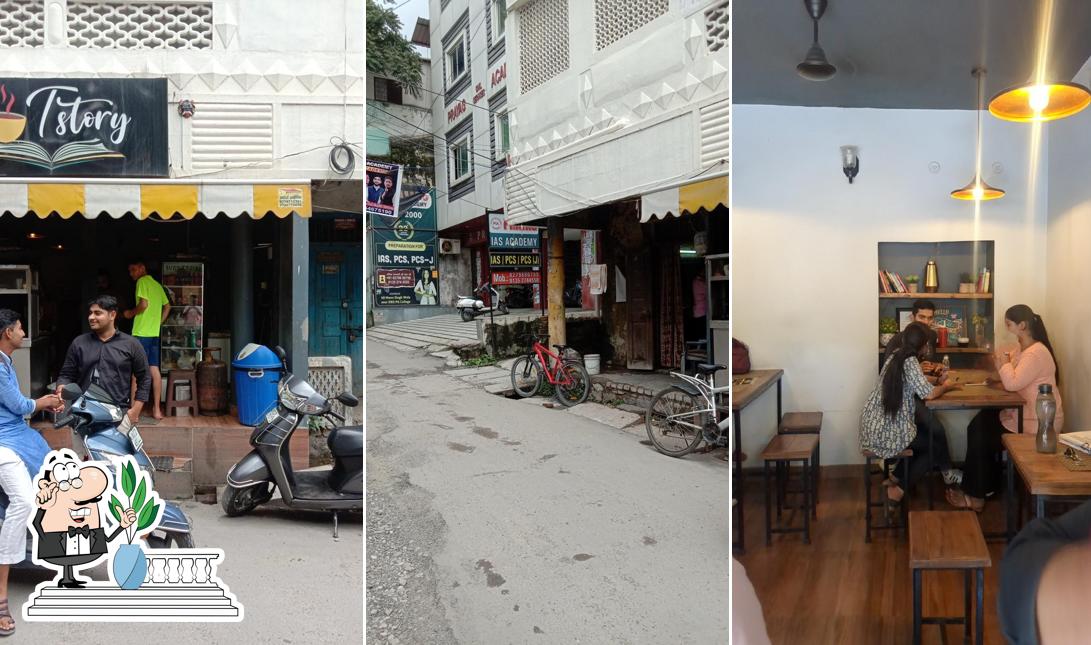 Check out how Tstory Cafe looks outside