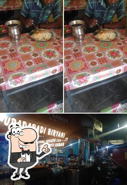 The interior of muradabadi biryani