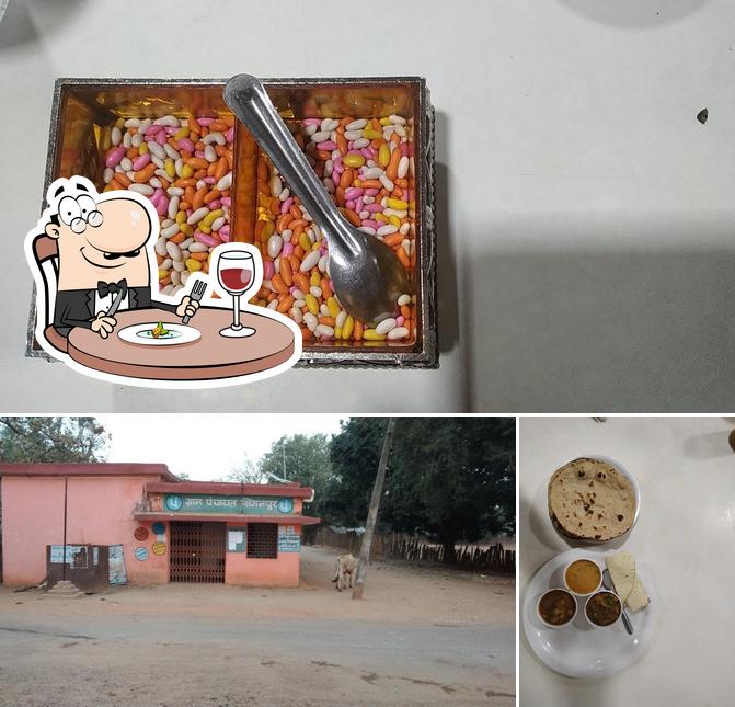 Check out the picture displaying food and exterior at Sardar ji