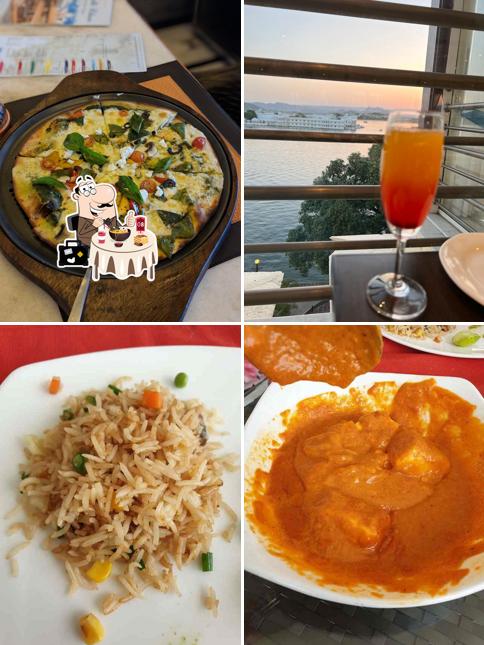 Food at The Sunset Terrace, Fateh Prakash Palace