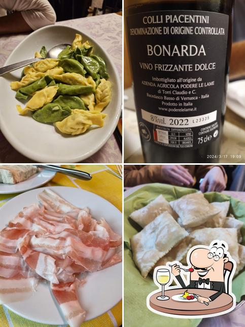Cibo al Trattoria della Pace