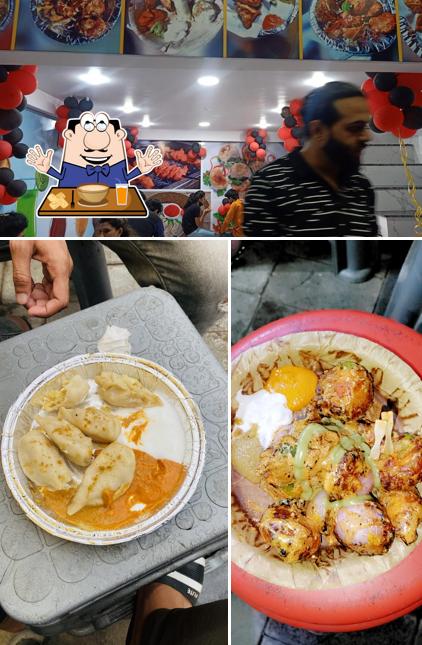 Food at Uttam vio momos