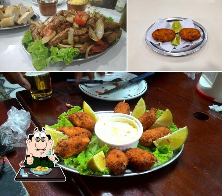 Comida em Naldo bar e restaurante