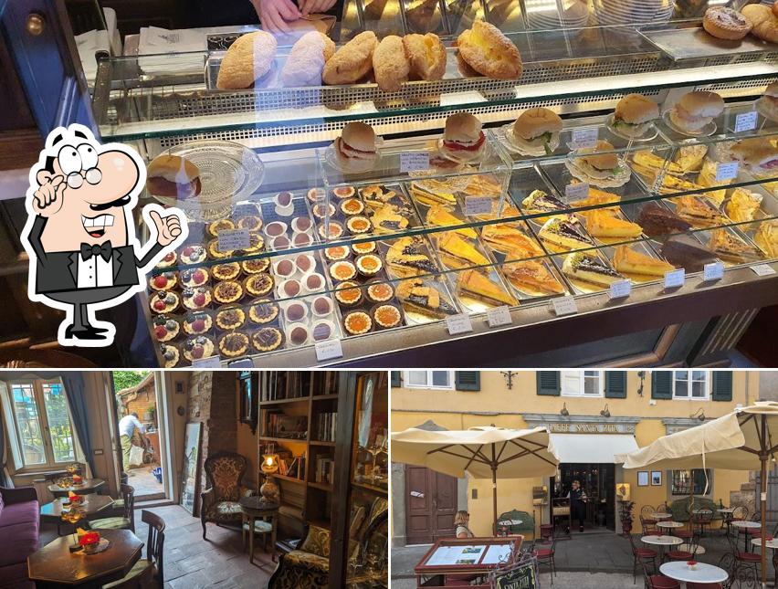 La immagine di interni e cibo da Caffè Santa Zita - Biscotteria In Lucca