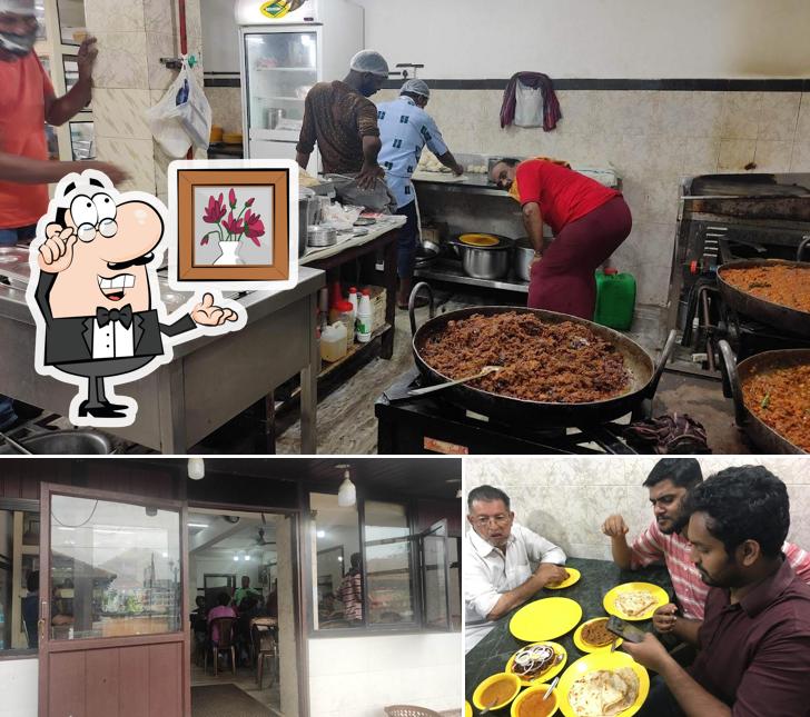 The interior of Champion Restaurant